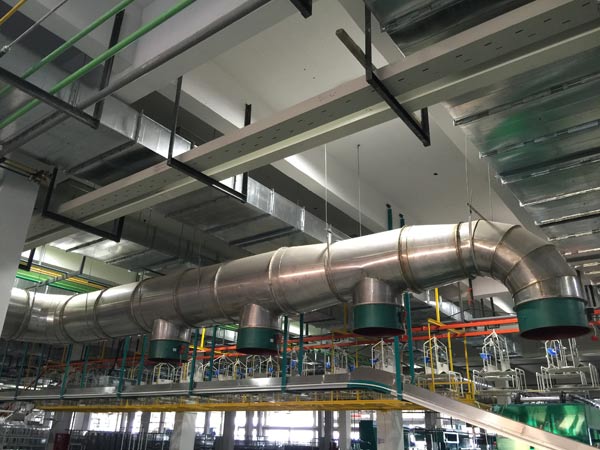 通風(fēng)排煙管道安裝工程 通風(fēng)排煙管道安裝工程